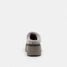 Women's Coach Cecelia Clog In Signature Suede Charcoal