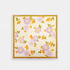 Coach Signature Floral Print Silk Bandana Sand Multi