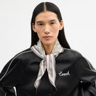 Coach Signature Silk Diamond Scarf Bone