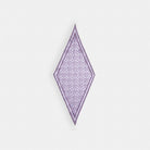 Coach Signature Silk Diamond Scarf Violet Mist