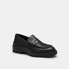 Men's Coach Loafer In Signature Leather Black