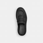 Men's Coach Loafer In Signature Leather Black
