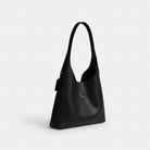 Coach Brooklyn Shoulder Bag 34 Brass Black