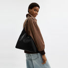 Coach Brooklyn Shoulder Bag 34 Brass Black