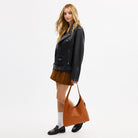 Coach Brooklyn Shoulder Bag 34 Brass Toffee