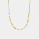 Coach Signature Chain Link Necklace Gold