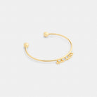 Coach Coach Charms Cuff Bracelet Gold
