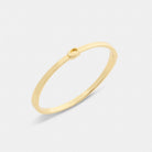 Coach Thin Signature Hinged Bangle Gold