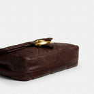 Coach Tabby Shoulder Bag 26 With Quilting Brass Maple