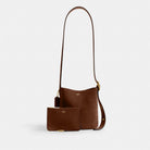 Coach Bleecker Bucket Bag 21 Brass Warm Brown