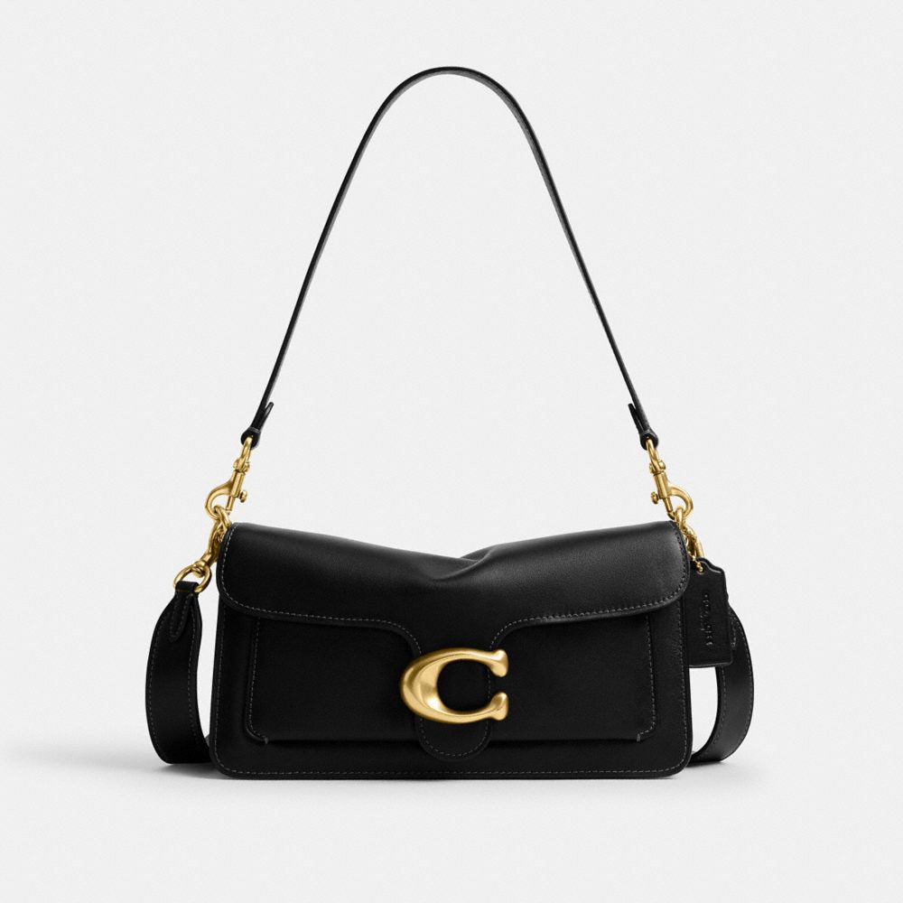 Coach Tabby Shoulder Bag 26 Brass Black