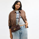 Coach Tabby Shoulder Bag 26 Brass Maple
