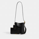 Coach Bleecker Bucket Bag 21 Brass Black