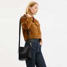 Coach Bleecker Bucket Bag 21 Brass Black