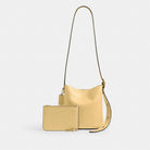 Coach Bleecker Bucket Bag 21 Brass Vanilla