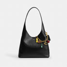 Coach New York Motif Chain Bag Charm Brass Multi