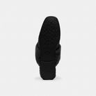 Women's Coach Sherpa Flat Mule In Signature Suede Black