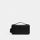 Coach Elora Top Handle Crossbody Bag Brass Black