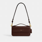 Coach Elora Top Handle Crossbody Bag Brass Maple