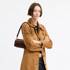 Coach Elora Top Handle Crossbody Bag Brass Maple