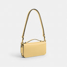 Coach Elora Top Handle Crossbody Bag Brass Vanilla