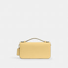 Coach Elora Top Handle Crossbody Bag Brass Vanilla