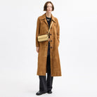 Coach Elora Top Handle Crossbody Bag Brass Vanilla