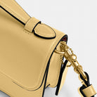Coach Elora Top Handle Crossbody Bag Brass Vanilla