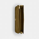 Coach Elora Top Handle Crossbody Bag Brass Muted Olive