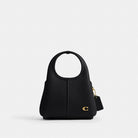 Coach Lana Shoulder Bag 19 Brass Black