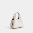 Coach Lana Shoulder Bag 19 Brass Chalk