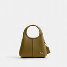 Coach Lana Shoulder Bag 19 Brass Muted Olive