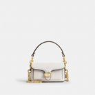 Coach Tabby Bag Charm Brass Chalk