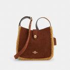 Coach Hadley Convertible Crossbody Bag Gold Vintage Brown Multi