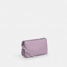 Coach Nolita 19 In Signature Leather With Heart Charm Silver