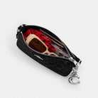 Coach Nolita 19 In Signature Denim Silver Black