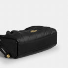 Coach Faye Shoulder Bag With Quilting Gold Black