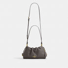 Coach Faye Shoulder Bag With Quilting Gold Slate