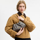 Coach Faye Shoulder Bag With Quilting Gold Slate