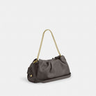 Coach Faye Large Shoulder Bag With Quilting Gold Slate