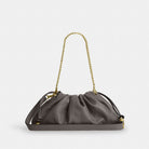 Coach Faye Large Shoulder Bag With Quilting Gold Slate
