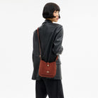 Coach Hadley Mini Crossbody Bag Gold Clay