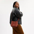 Coach Hadley Mini Crossbody Bag Gold Clay