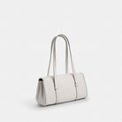 Coach Bridget Flap Shoulder Bag Silver Chalk