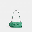Coach Ashton Mini Shoulder Bag Silver Mint