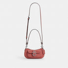Coach Ashton Mini Shoulder Bag Silver Pink
