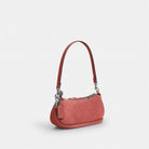 Coach Ashton Mini Shoulder Bag Silver Pink