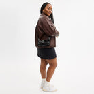 Coach Ashton Mini Shoulder Bag Silver Black