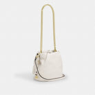 Coach Faye Mini Drawstring Bag Gold Chalk