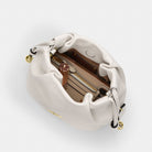 Coach Faye Mini Drawstring Bag Gold Chalk